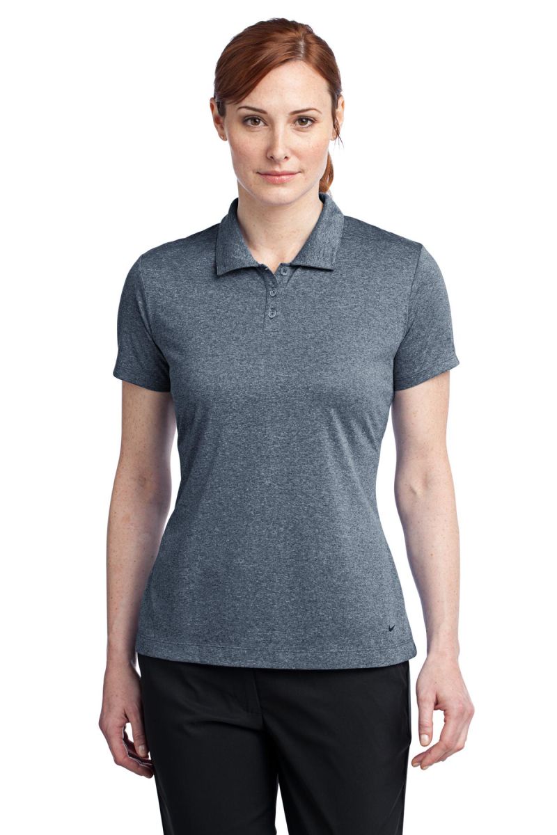  DISCONTINUED  Nike Ladies Dri-FIT Heather Polo