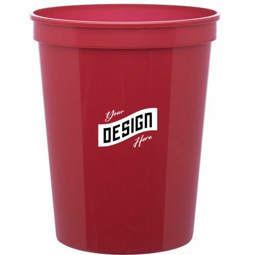 Stadium Cups W/ Custom Logo USA Made 16 Oz
