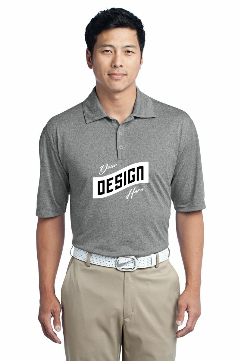  DISCONTINUED  Nike Dri-FIT Heather Polo