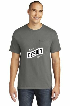 Gildan ® Heavy Cotton 100% Cotton Pocket T-Shirt