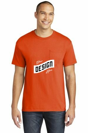 Gildan ® Heavy Cotton 100% Cotton Pocket T-Shirt