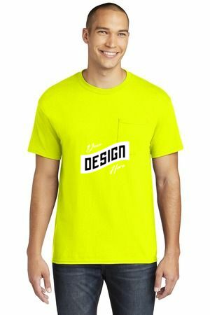 Gildan ® Heavy Cotton 100% Cotton Pocket T-Shirt
