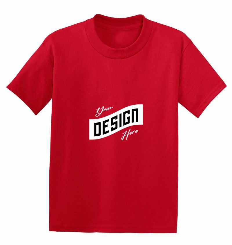 Hanes® - Youth EcoSmart ® 50/50 Cotton/Poly T-Shirt