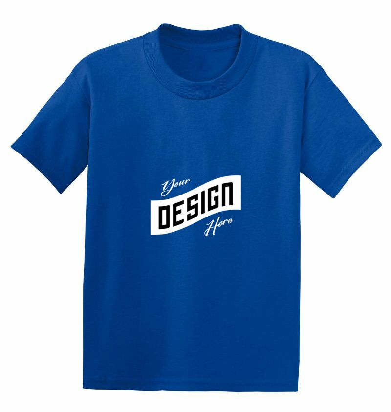 Hanes® - Youth EcoSmart ® 50/50 Cotton/Poly T-Shirt