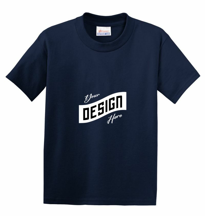 Hanes® - Youth EcoSmart ® 50/50 Cotton/Poly T-Shirt