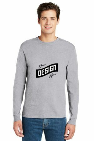 Hanes ® - Authentic 100% Cotton Long Sleeve T-Shirt