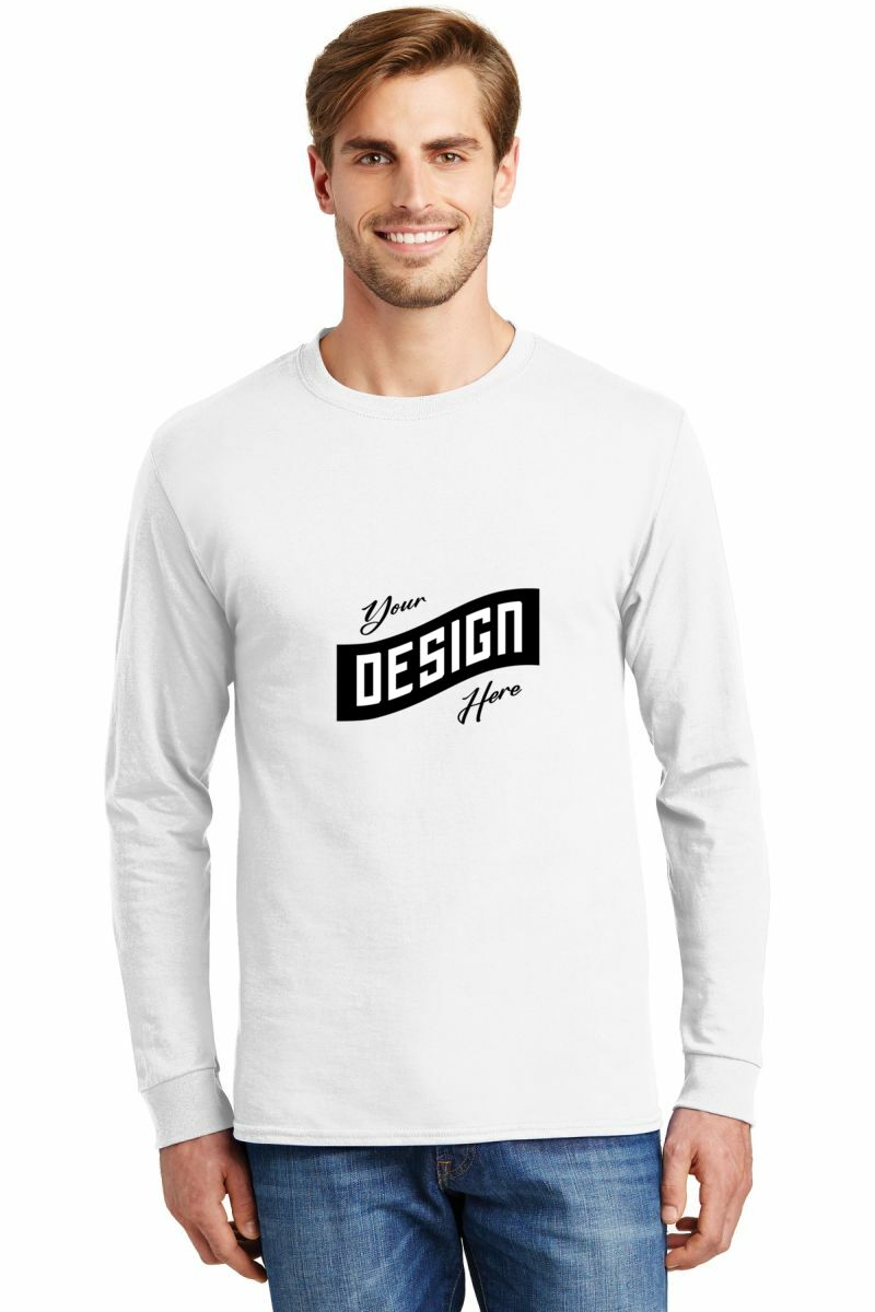 Hanes ® - Authentic 100% Cotton Long Sleeve T-Shirt