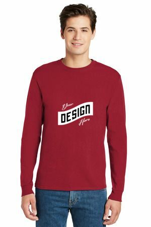 Hanes ® - Authentic 100% Cotton Long Sleeve T-Shirt