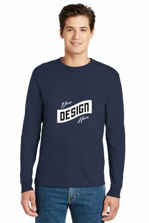 Hanes ® - Authentic 100% Cotton Long Sleeve T-Shirt