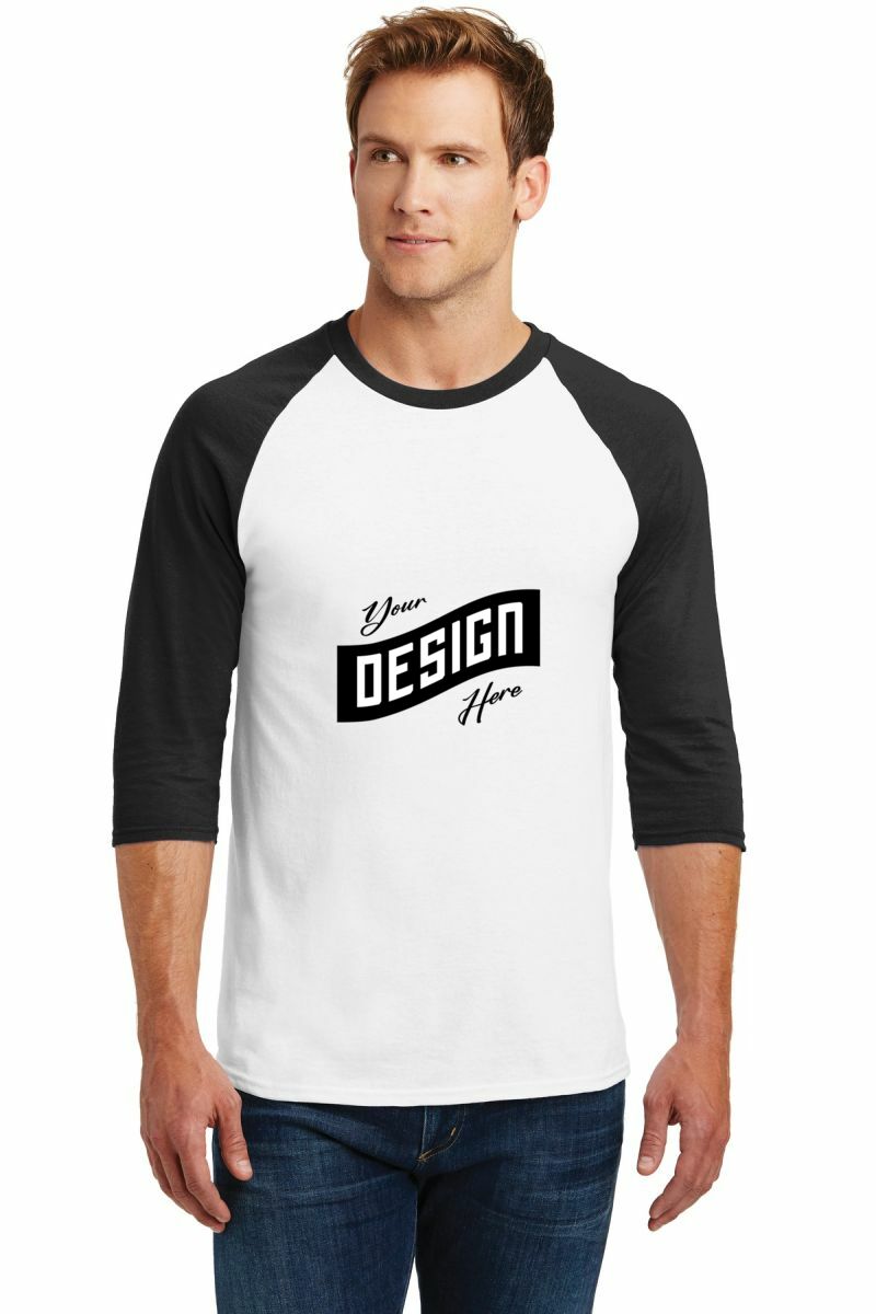Gildan ®  Heavy Cotton ™  3/4-Sleeve Raglan T-Shirt