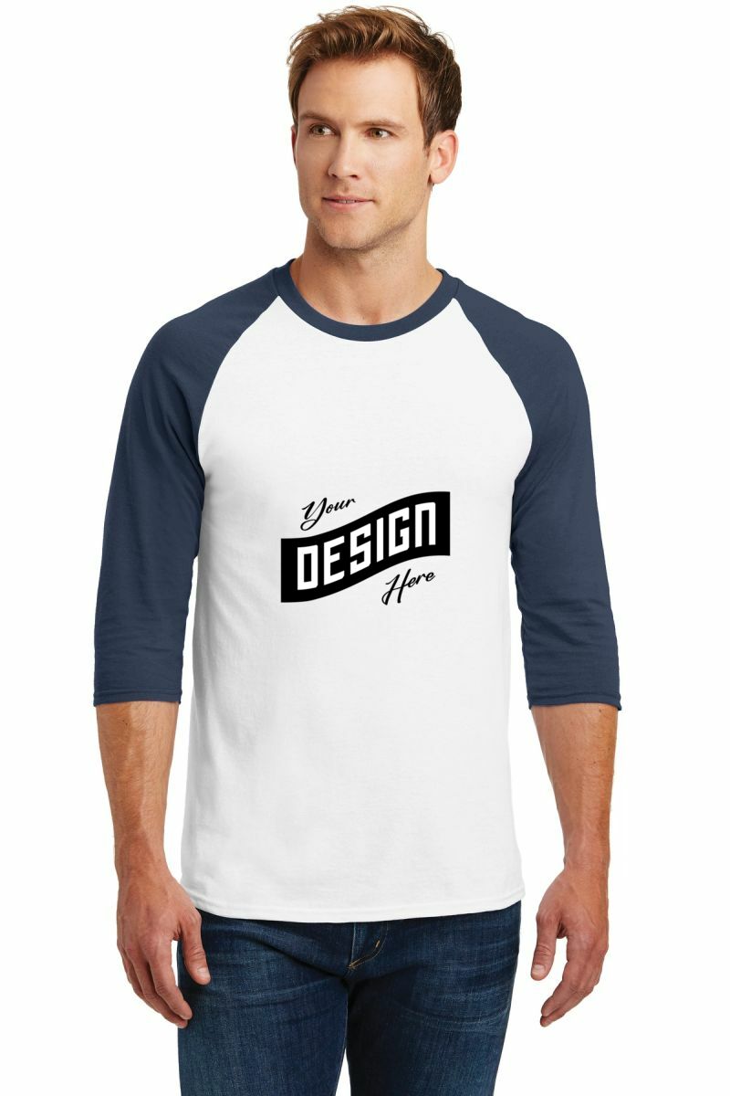 Gildan ®  Heavy Cotton ™  3/4-Sleeve Raglan T-Shirt