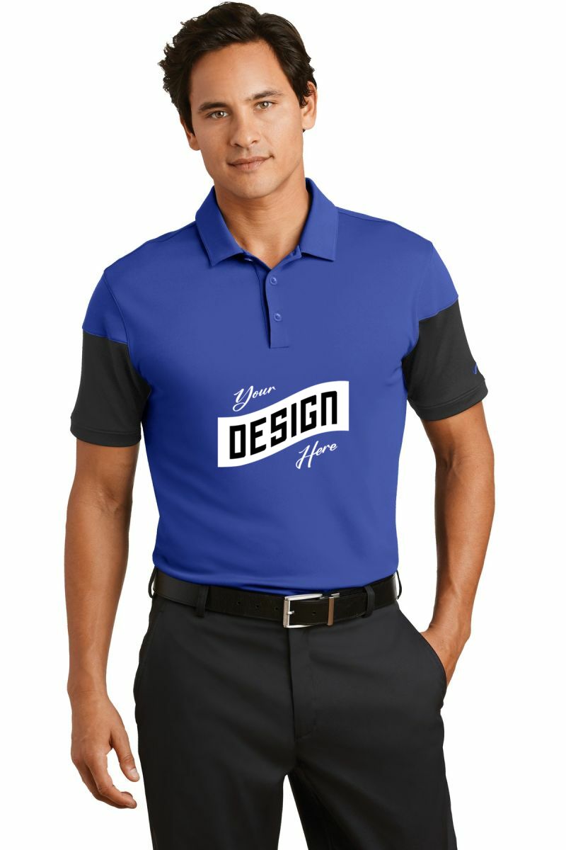  DISCONTINUED  Nike Dri-FIT Sleeve Colorblock Modern Fit Polo