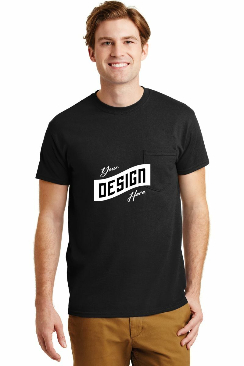 Gildan ® - DryBlend ® 50 Cotton/50 Poly Pocket T-Shirt