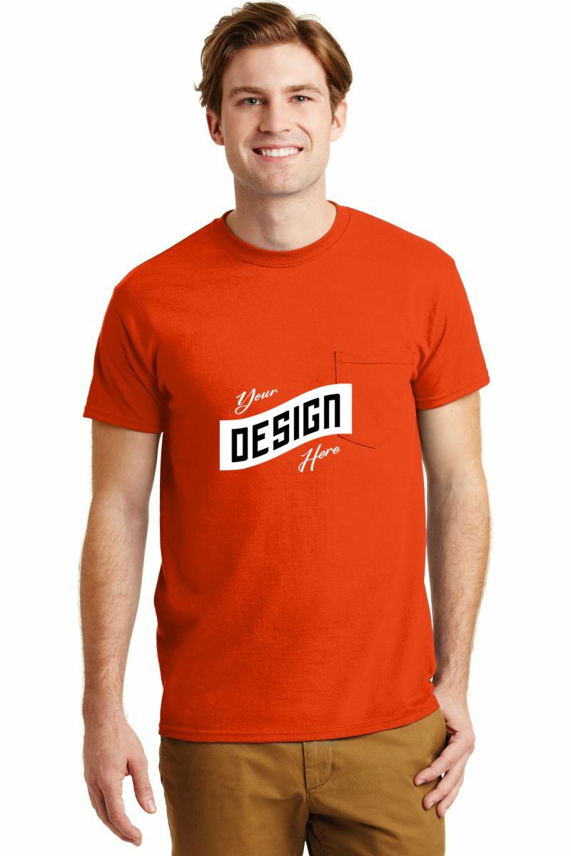 Gildan ® - DryBlend ® 50 Cotton/50 Poly Pocket T-Shirt