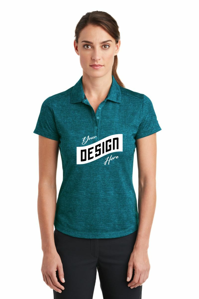  DISCONTINUED  Nike Women's Dri-FIT Crosshatch Polo