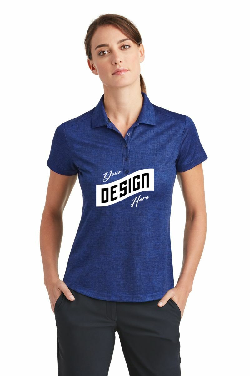  DISCONTINUED  Nike Women's Dri-FIT Crosshatch Polo
