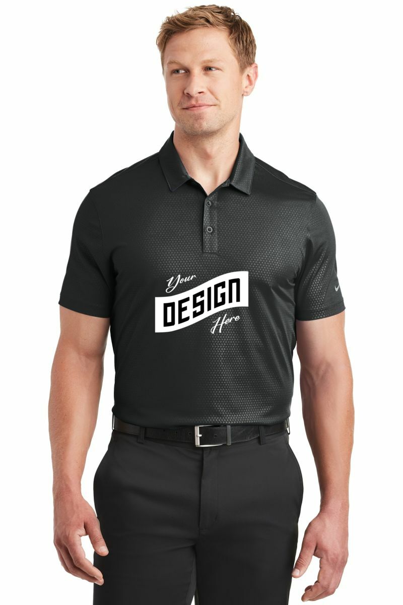Nike Dri-FIT Embossed Tri-Blade Polo