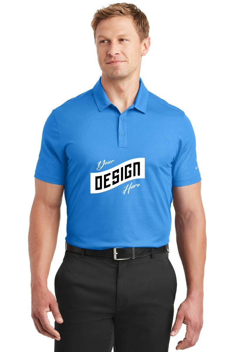 Nike Dri-FIT Embossed Tri-Blade Polo