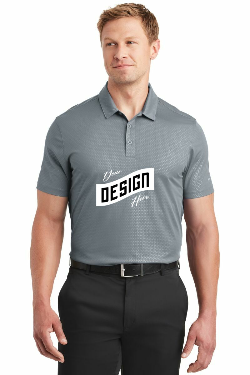 Nike Dri-FIT Embossed Tri-Blade Polo