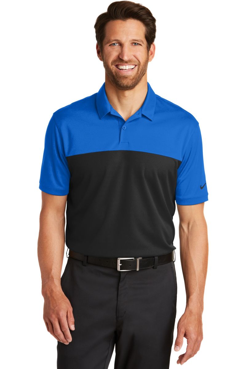  DISCONTINUED  Nike Dri-FIT Colorblock Micro Pique Polo