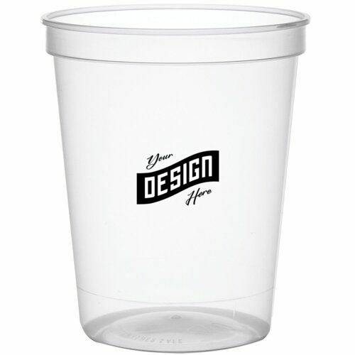 Stadium Cups W/ Custom Logo USA Made 16 Oz