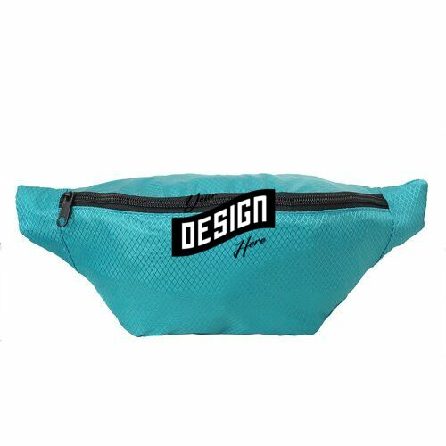 Waterproof Ribstop Waist Fanny Packs W/ 1 Zipper