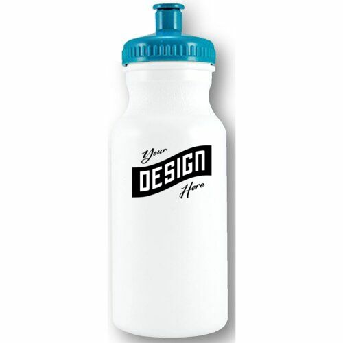 Bike Plastic Water Bottle USA Made 20 Oz