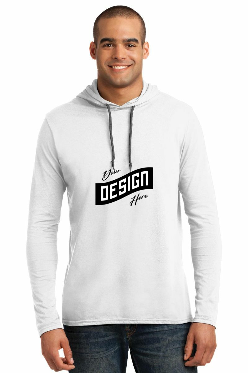 Gildan ®  100% Ring Spun Cotton Long Sleeve Hooded T-Shirt