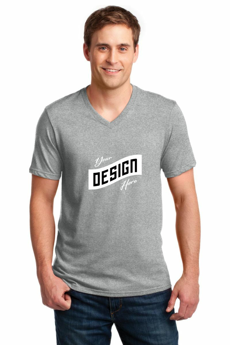  DISCONTINUED  Anvil ®  100% Combed Ring Spun Cotton V-Neck T-Shirt