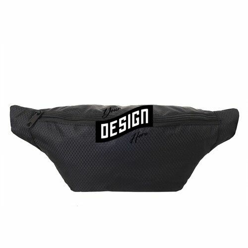 Waterproof Ribstop Waist Fanny Packs W/ 1 Zipper