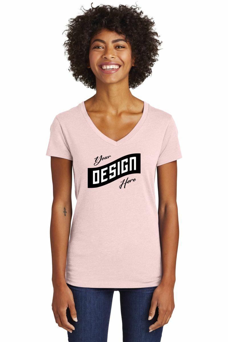  DISCONTINUED  Alternative Women's Runaway Blended Jersey V-Neck Tee