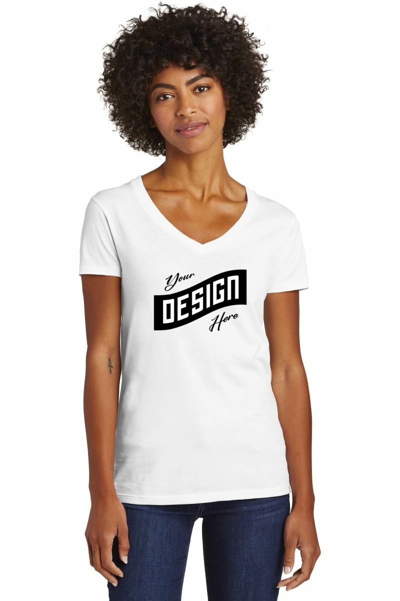  DISCONTINUED  Alternative Women's Runaway Blended Jersey V-Neck Tee