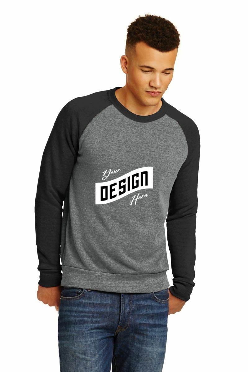  DISCONTINUED  Alternative Champ Colorblock Eco ™ -Fleece Sweatshirt