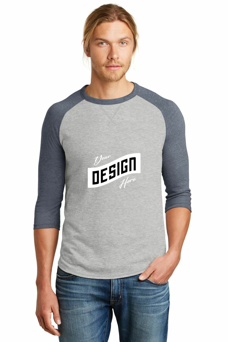 DISCONTINUED Alternative Dugout 3/4-Sleeve Vintage 50/50 Tee