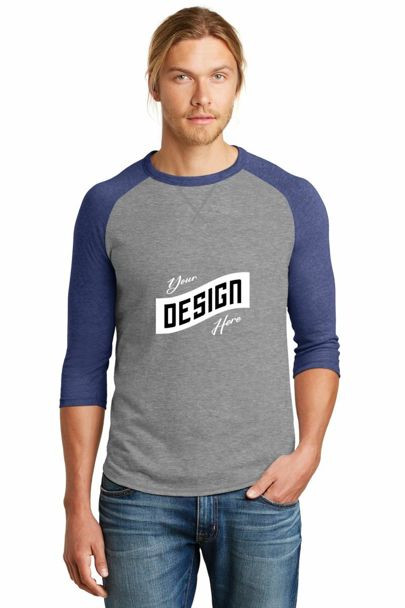 DISCONTINUED Alternative Dugout 3/4-Sleeve Vintage 50/50 Tee