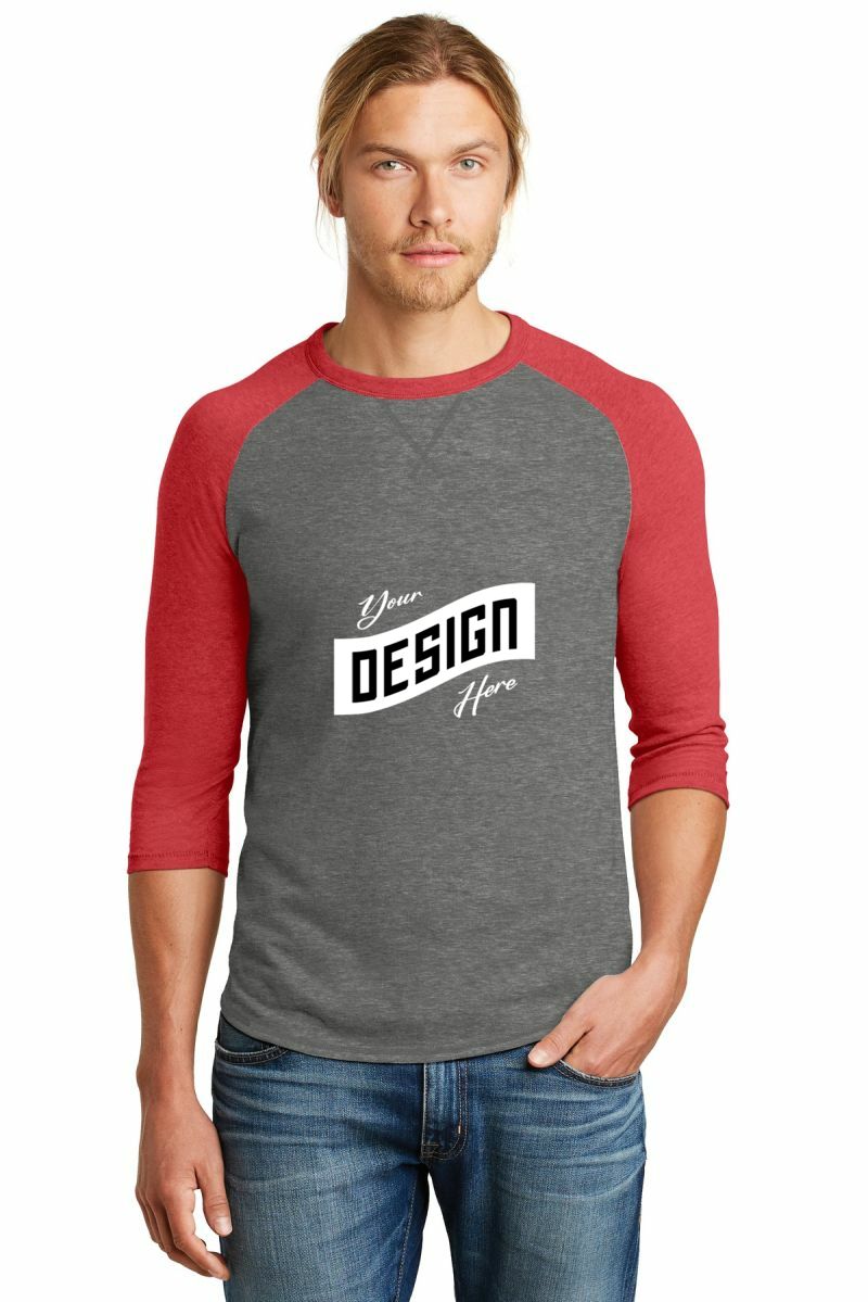 DISCONTINUED Alternative Dugout 3/4-Sleeve Vintage 50/50 Tee