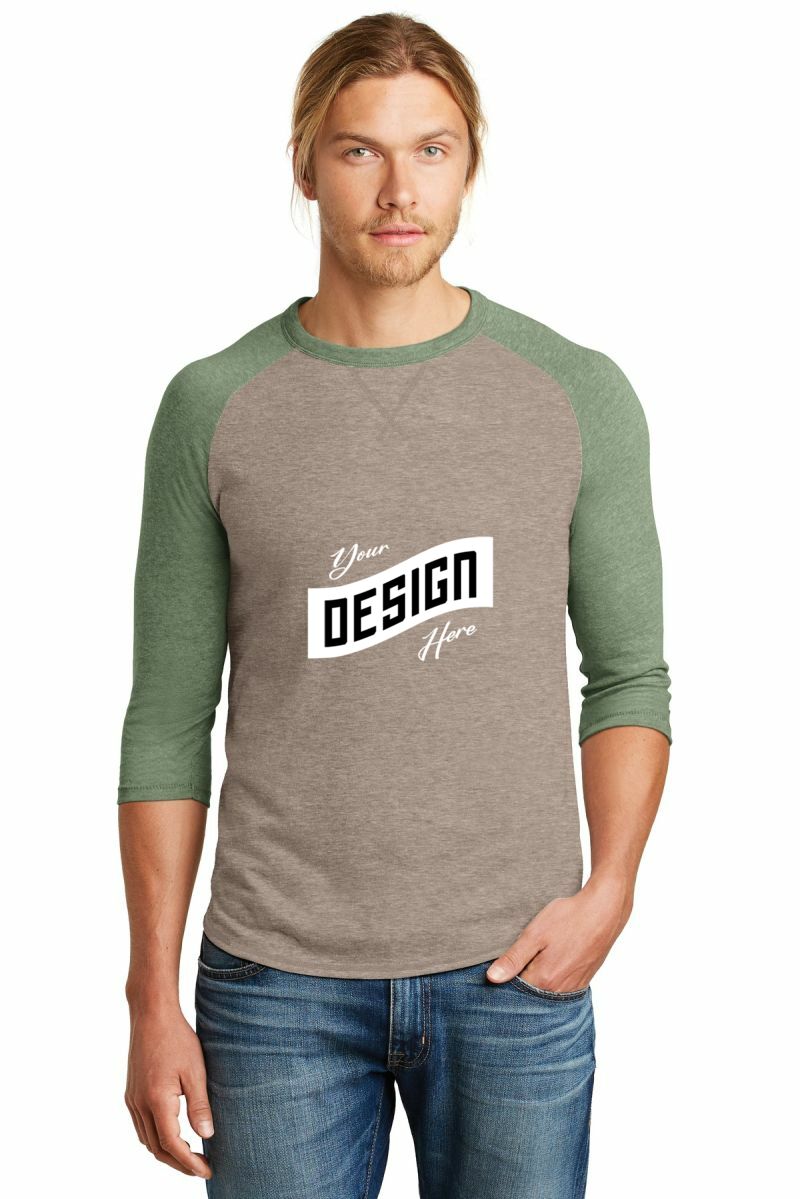 DISCONTINUED Alternative Dugout 3/4-Sleeve Vintage 50/50 Tee