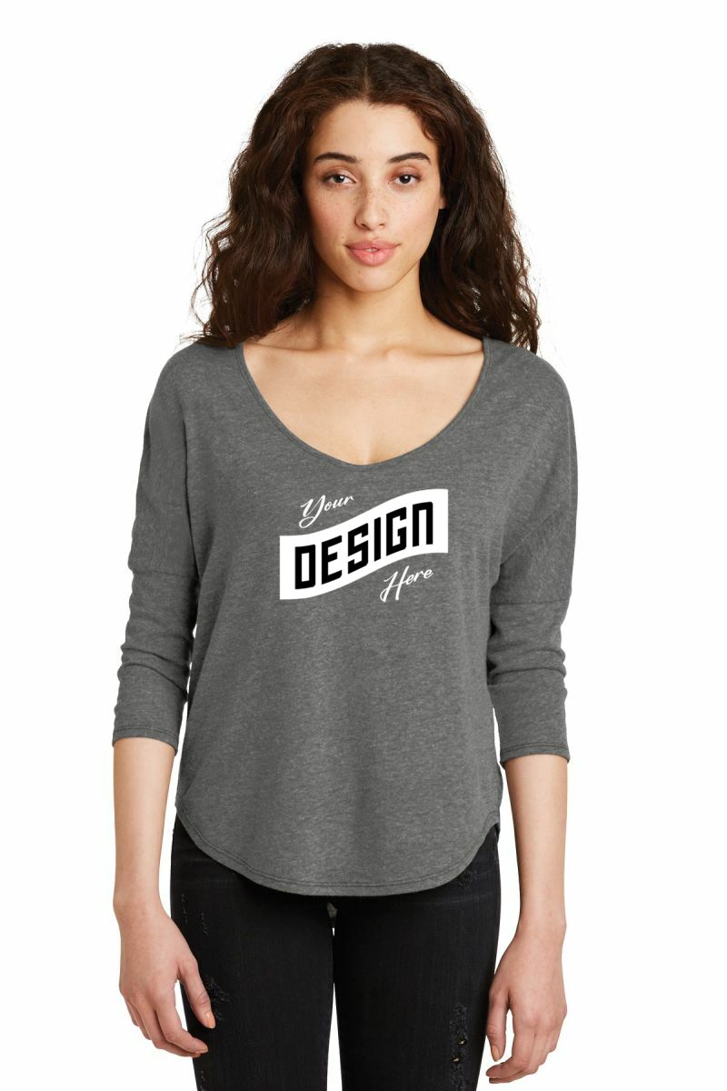  DISCONTINUED  Alternative Women's The Curveball Vintage 50/50 Tee