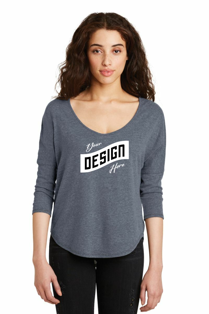  DISCONTINUED  Alternative Women's The Curveball Vintage 50/50 Tee