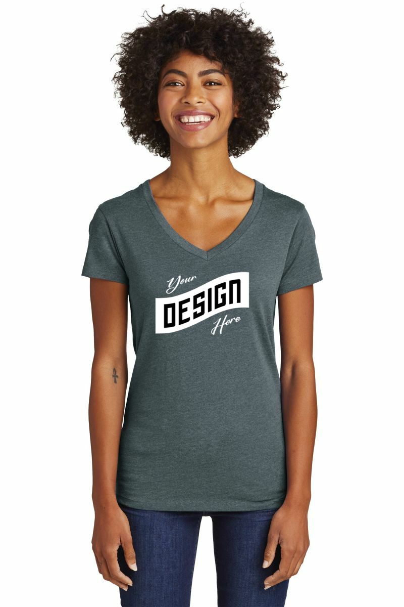  DISCONTINUED  Alternative Women's Runaway Blended Jersey V-Neck Tee
