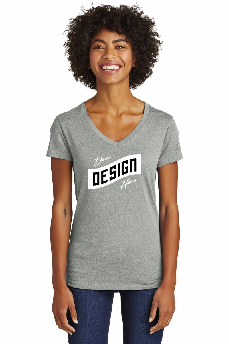  DISCONTINUED  Alternative Women's Runaway Blended Jersey V-Neck Tee