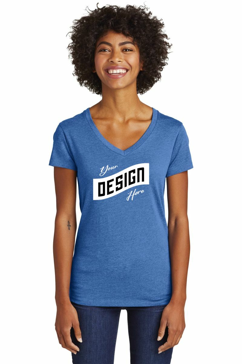  DISCONTINUED  Alternative Women's Runaway Blended Jersey V-Neck Tee