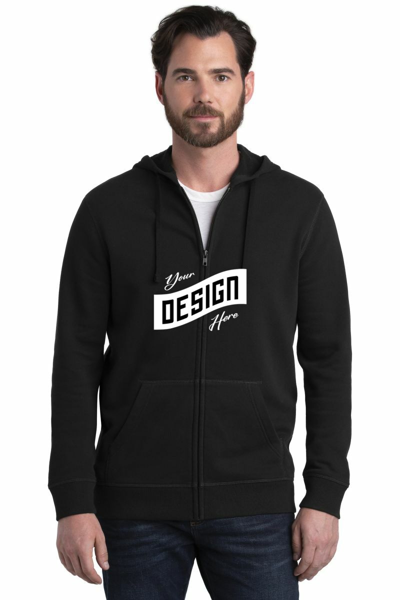 DISCONTINUED  Alternative Indy Blended Fleece Zip Hoodie