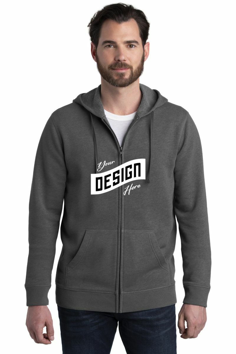  DISCONTINUED  Alternative Indy Blended Fleece Zip Hoodie