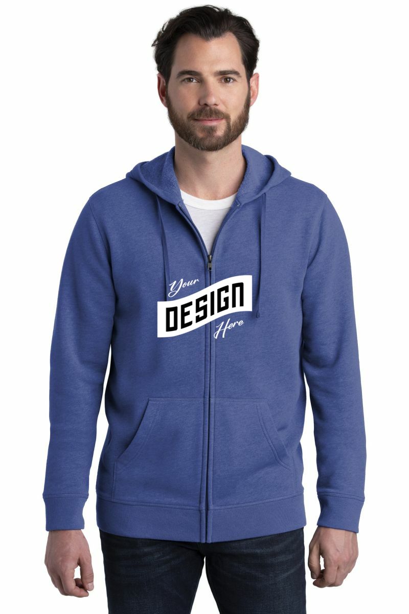  DISCONTINUED  Alternative Indy Blended Fleece Zip Hoodie