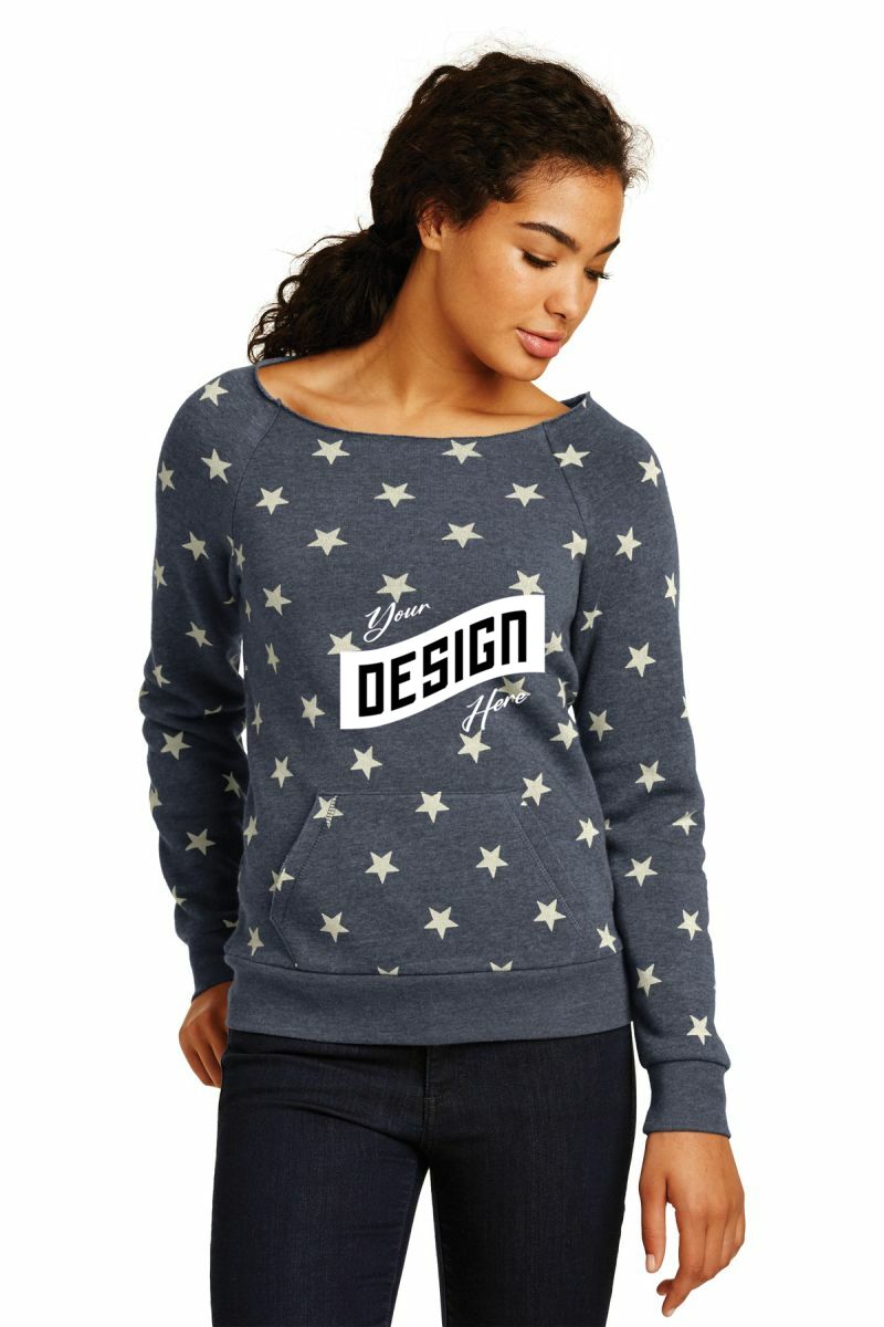  DISCONTINUED  Alternative Women's Maniac Eco ™  -Fleece Sweatshirt