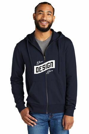 Allmade ® Unisex Organic French Terry Full-Zip Hoodie AL4002