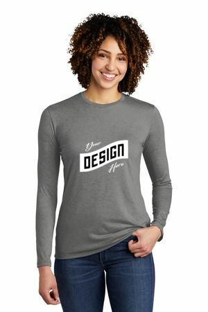 Allmade ® Women's Tri-Blend Long Sleeve Tee AL6008
