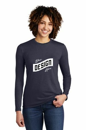 Allmade ® Women's Tri-Blend Long Sleeve Tee AL6008