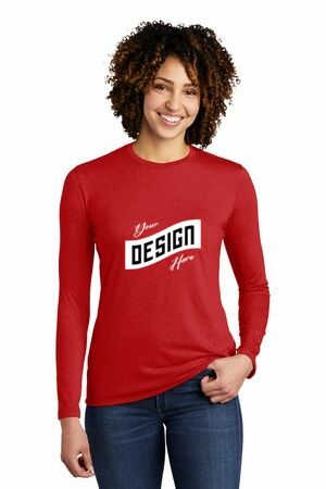 Allmade ® Women's Tri-Blend Long Sleeve Tee AL6008